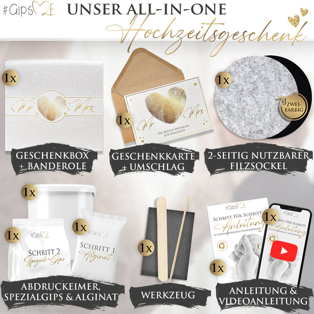 Mr. &amp; Mrs. Wedding Set for Two