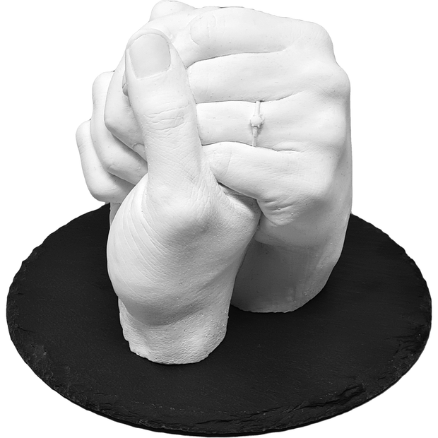 Slate base, round, 20 cm