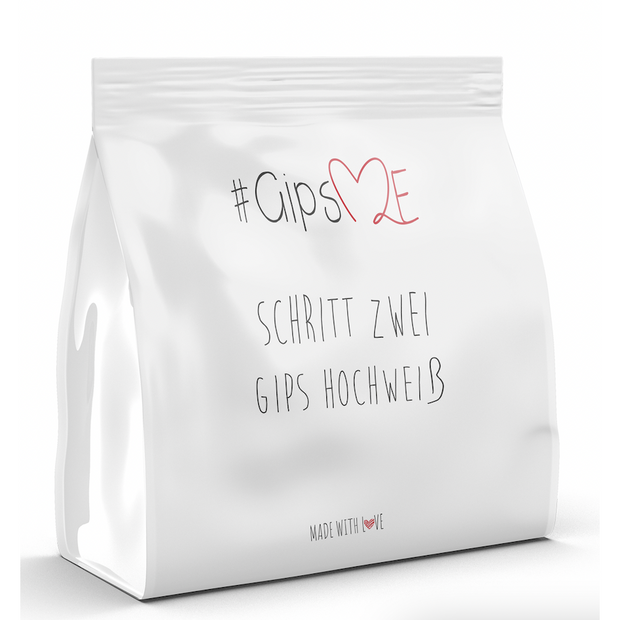 Plaster, bright white