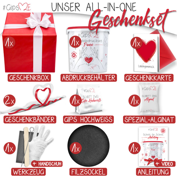 Handprint Gift Set for Couples