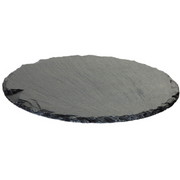 Slate base, round, 20 cm