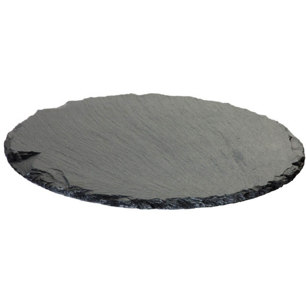 Slate base, round, 20 cm